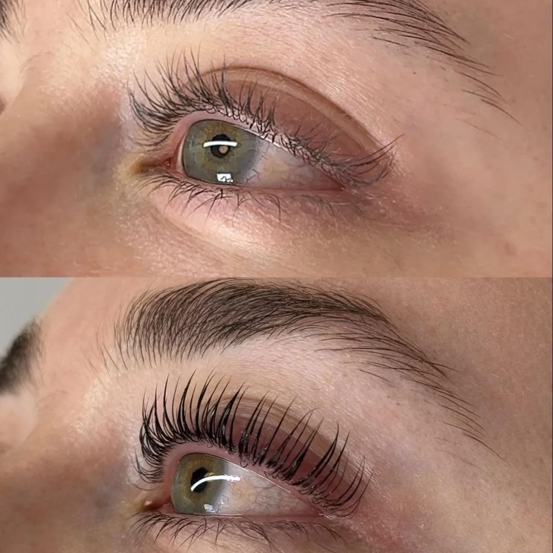 Professional lash and brow lamination by Anna Rozen Golzman - example 5