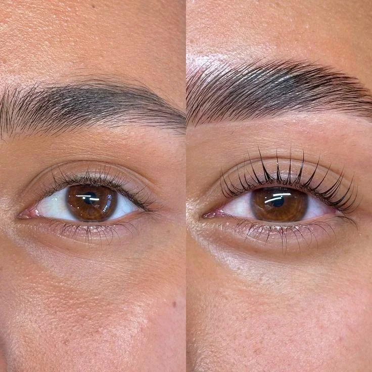 Professional lash and brow lamination by Anna Rozen Golzman - example 6