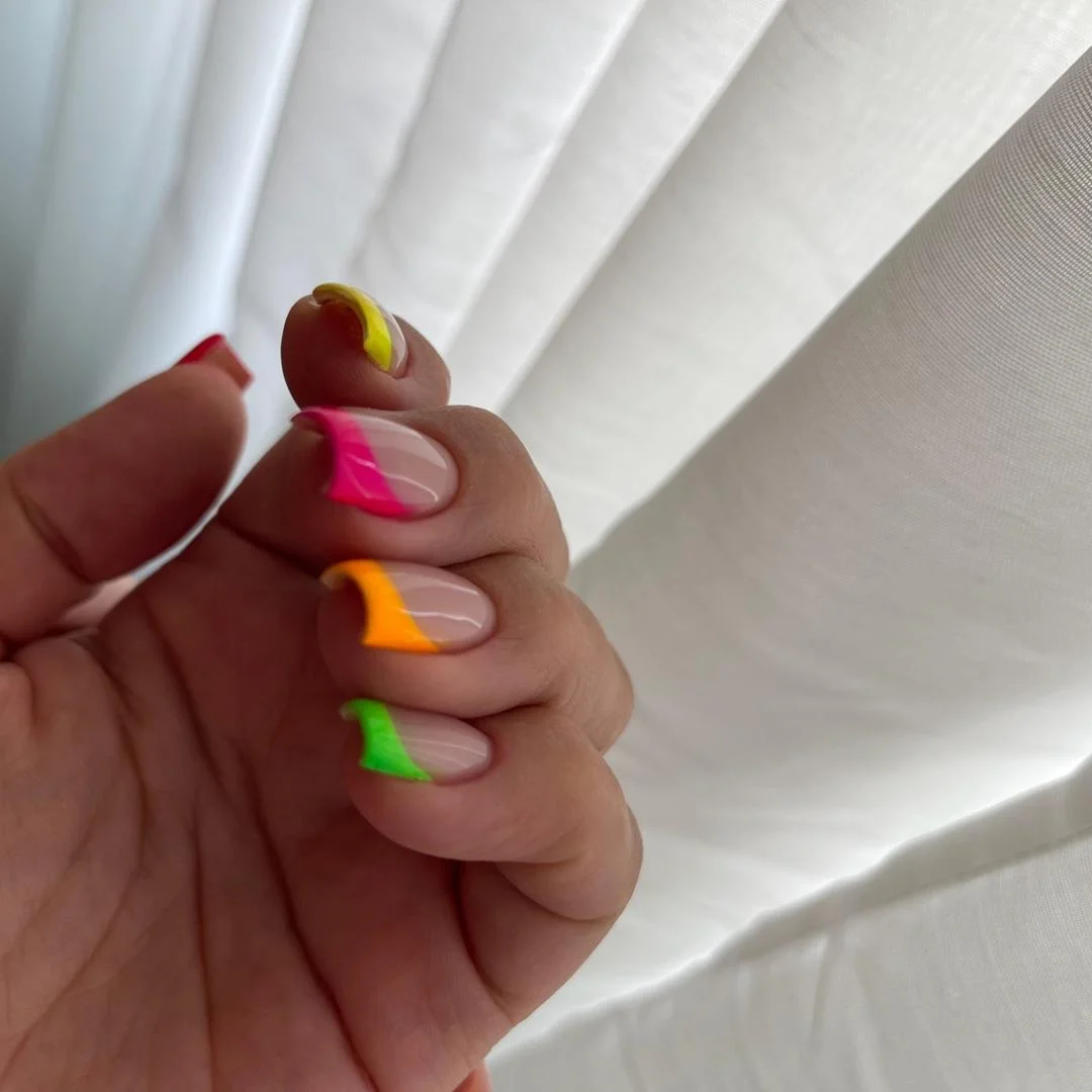 Professional Russian manicure work by Anna Rozen Golzman - example 6